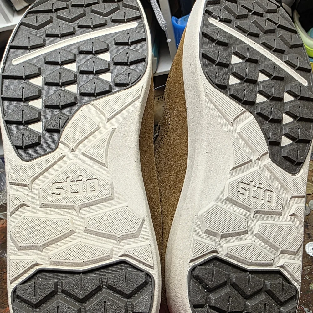 Stio Suede Lace-Up Shoe in Camel - Picture 4 of 9